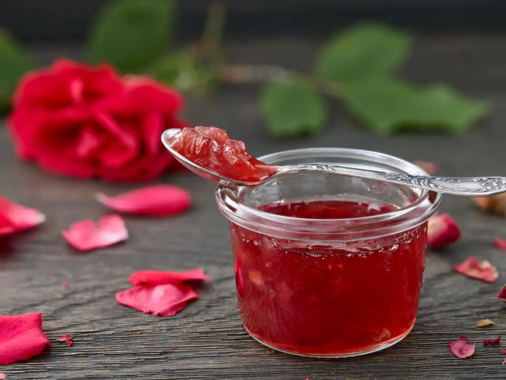 gelée de roses bio