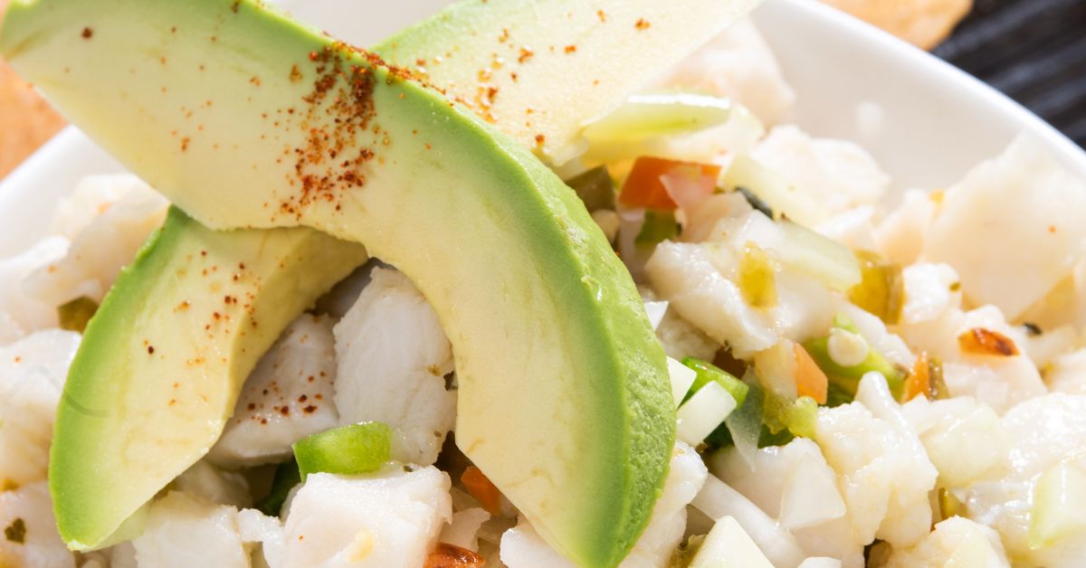 Ceviche De Daurade à L'avocat Et La Mangue : Recette De Ceviche De ...