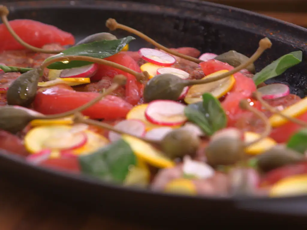 carpaccio d'aiguillettes de canard par laurent mariotte