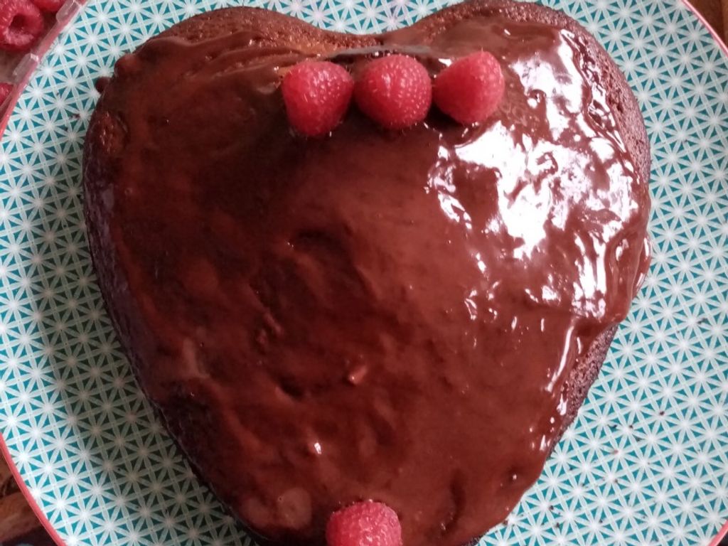 Gateau framboise chocolat : Recette de Gateau framboise chocolat