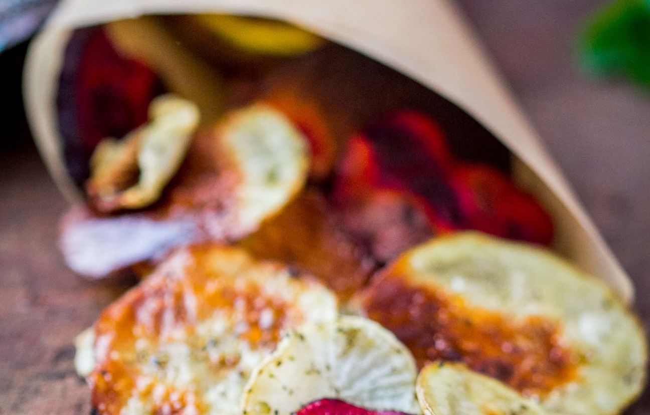Chips de legumes au four : Recette de Chips de legumes au four - Marmiton