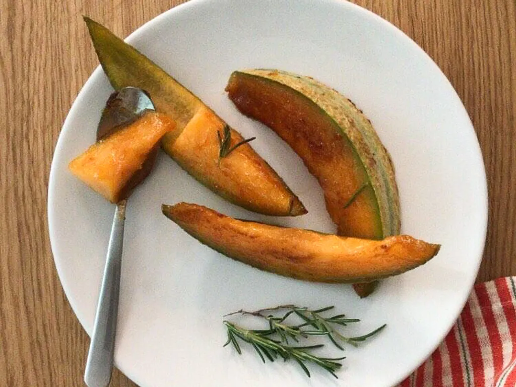 Melon Roti Au Miel Et Romarin Melon rôti au miel et au thym