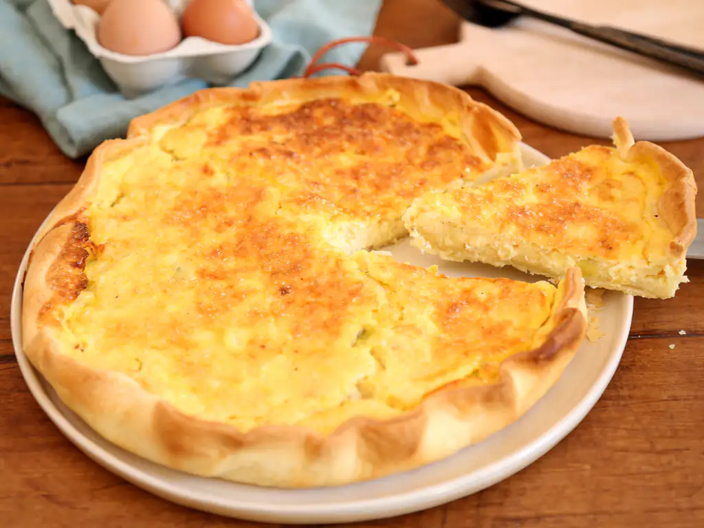 quiche aux poireaux
