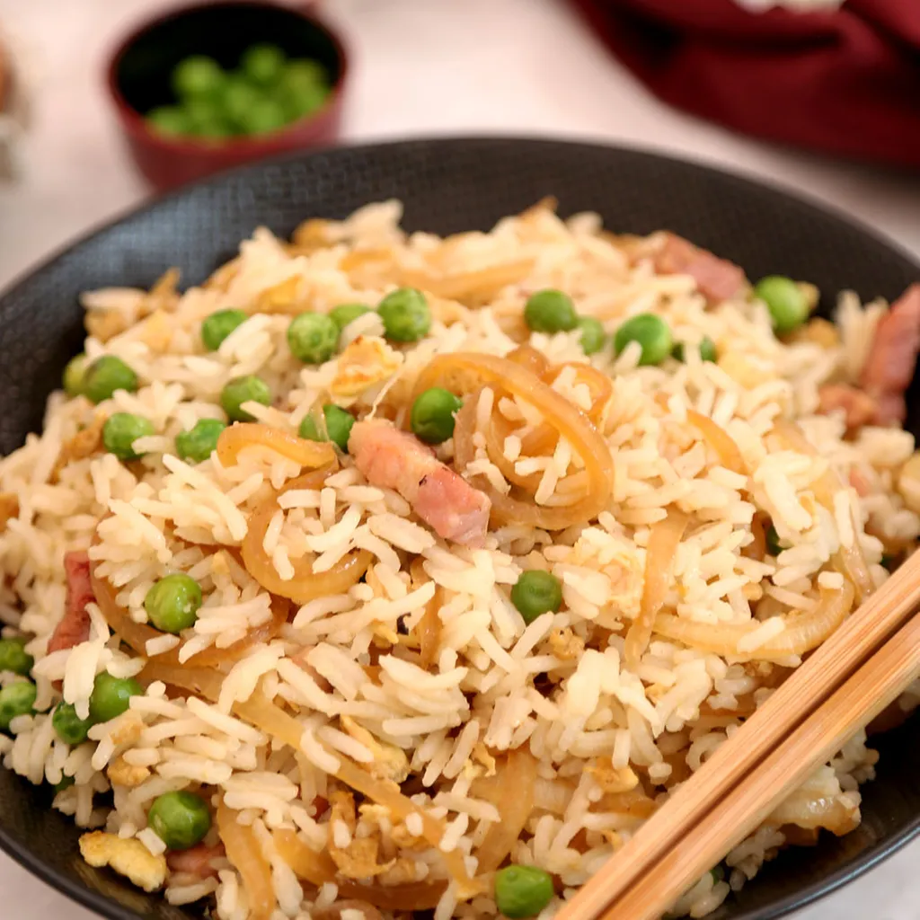 La recette authentique du Riz Cantonais, cuisine chinoise facile