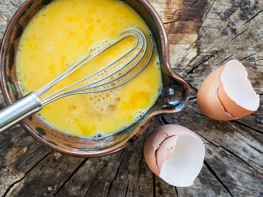 omelette western avec des restes de chili