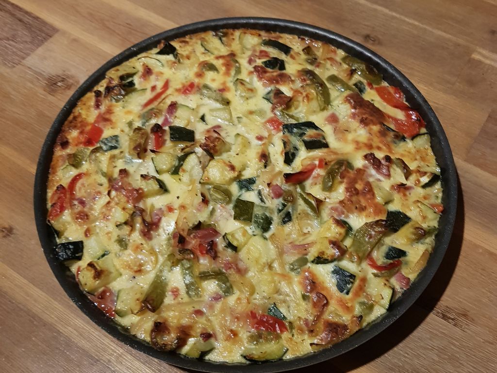 Gratin courgettes-poivrons : Recette de Gratin courgettes-poivrons ...