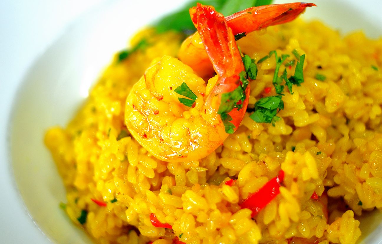 risotto gambas et Recette de risotto gambas et