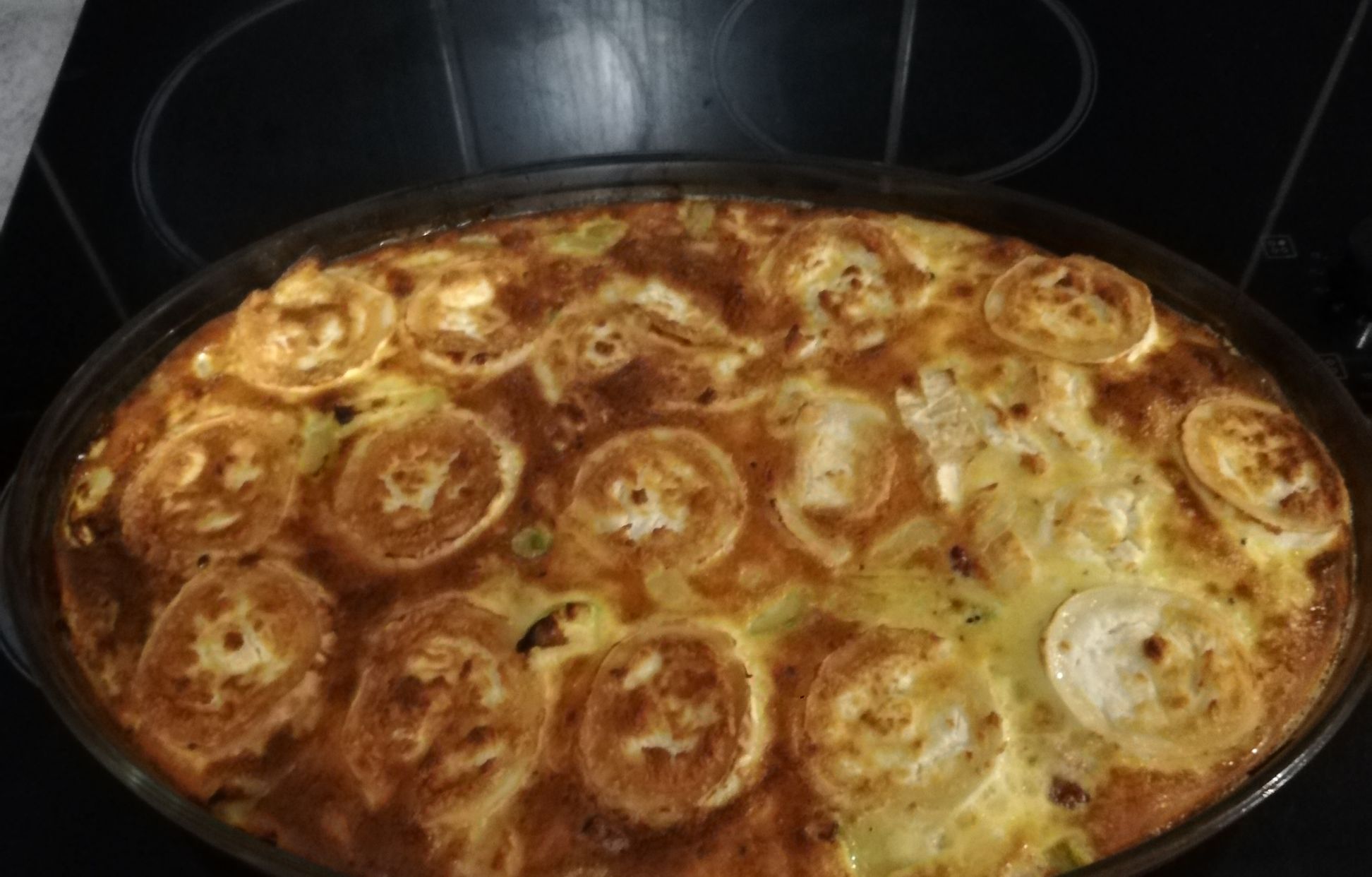 Flan de courgettes au chèvre Recette de Flan de courgettes au chèvre