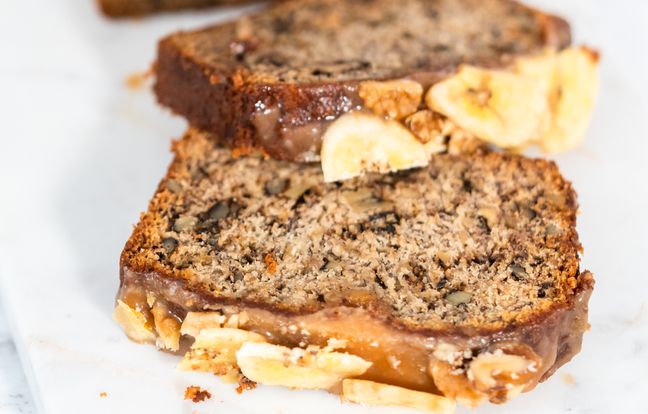 Banana Bread Healthy Et Rapide Aux Pépites De Chocolat : Recette De ...