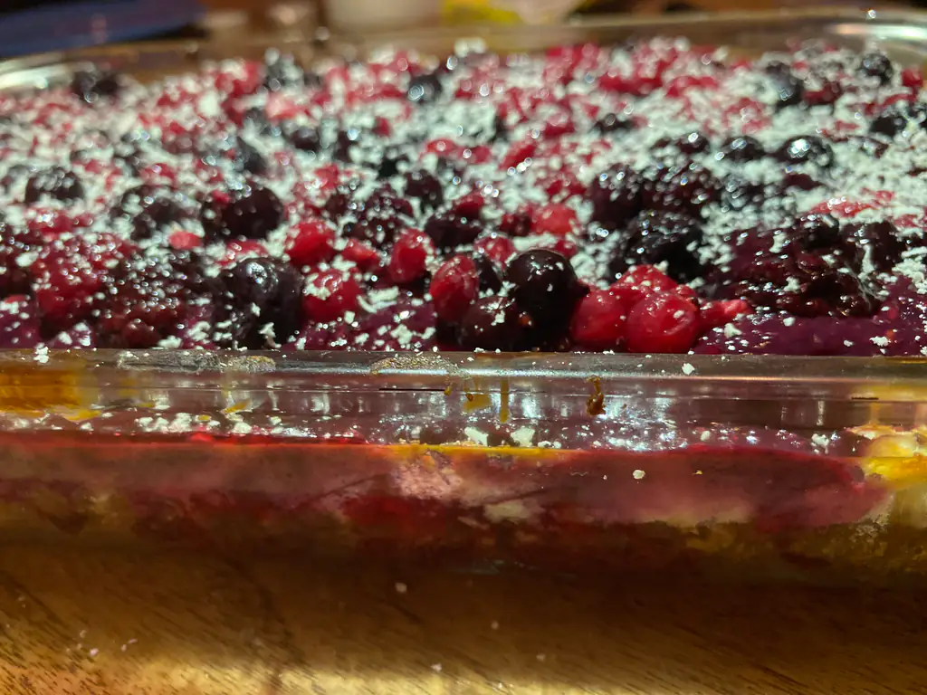 cheesecake flocons de neige (fruits rouges/citron)