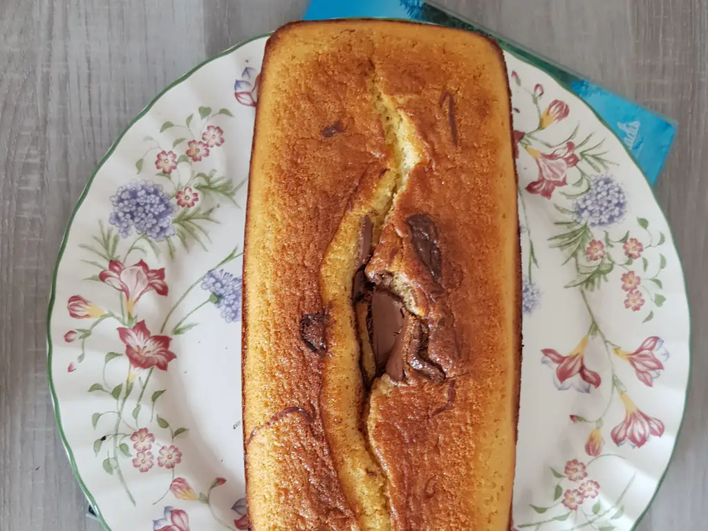 cake au nutella sans œuf