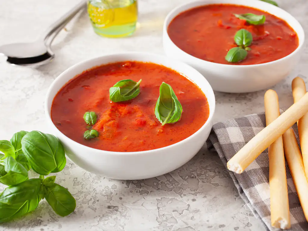 soupe surprise aux poivrons