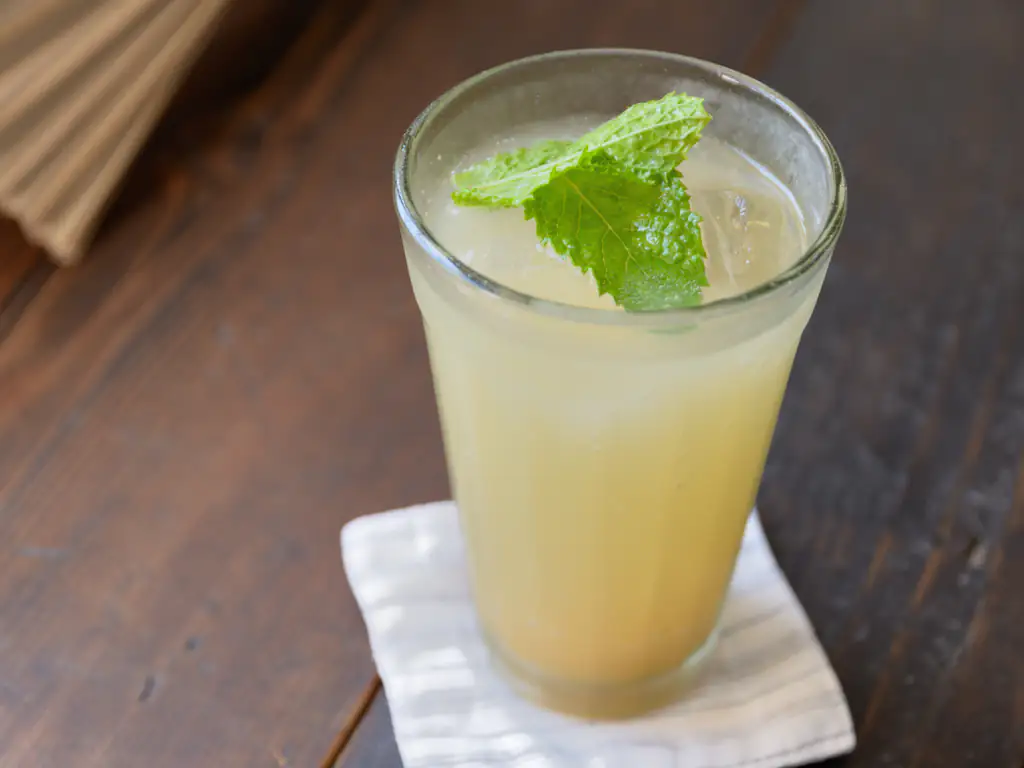 boisson au gingembre sans alcool