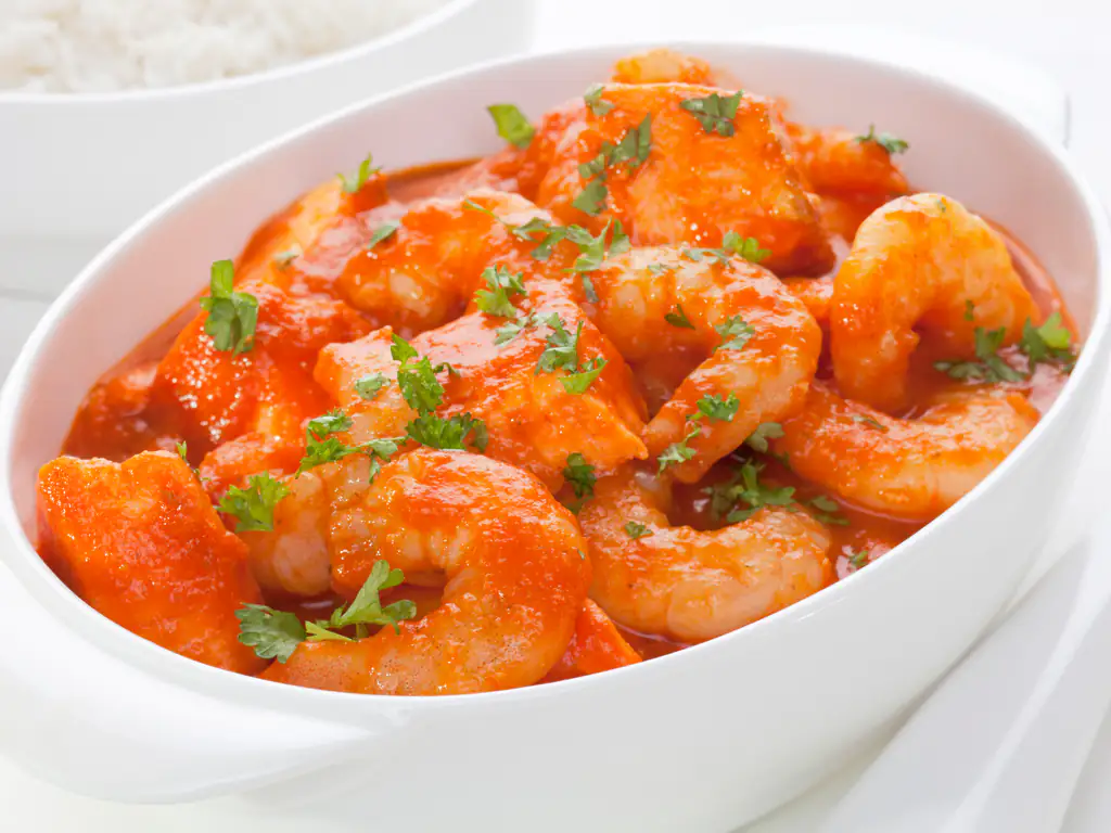 dombré aux crevettes
