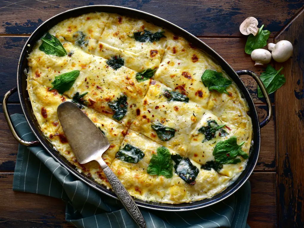 lasagnes poulet - curry