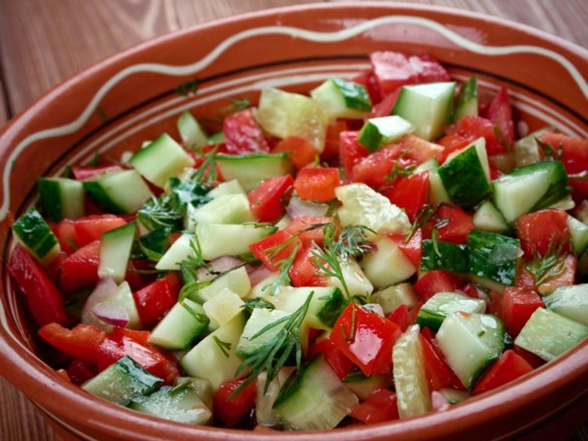 Salade Israélienne : Recette de Salade Israélienne - Marmiton