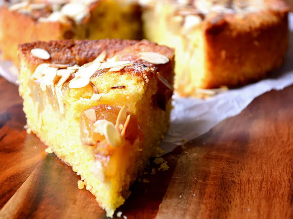 gâteau poires amandes
