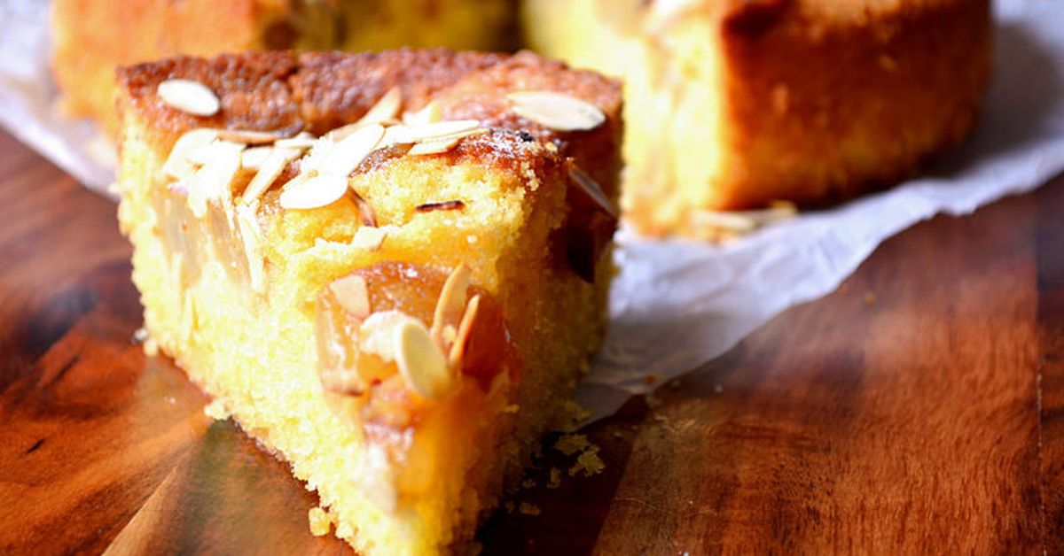 Gateau Poires Amandes