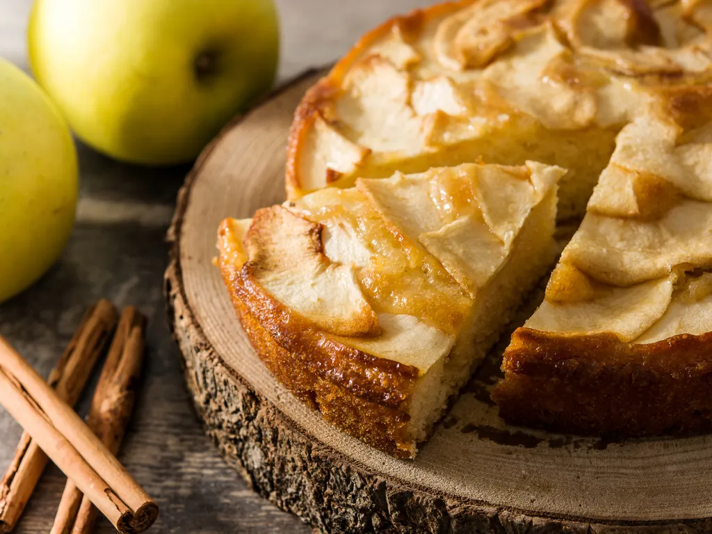 gâteau pomme, cannelle, amande au micro-ondes