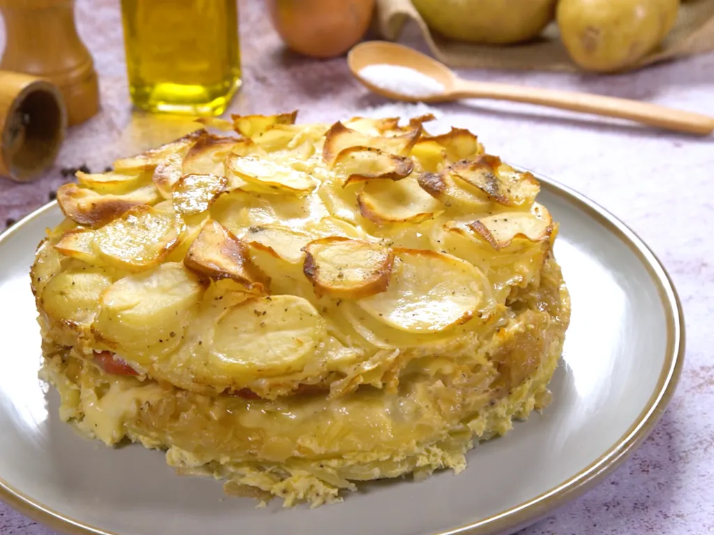 gratin dauphinois au fromage à raclette