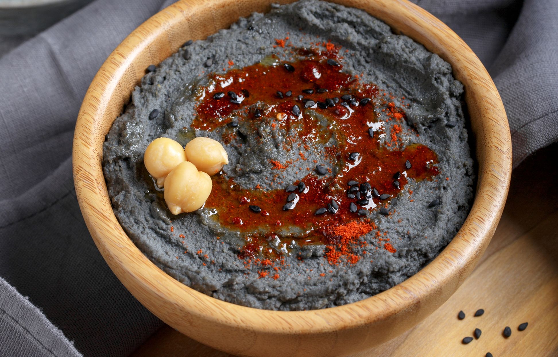 black houmous Recette de black houmous Marmiton