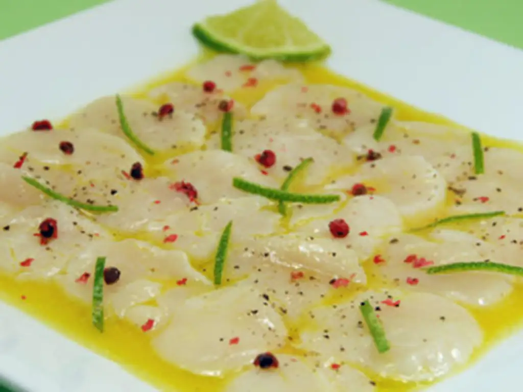 carpaccio de coquilles st-jacques
