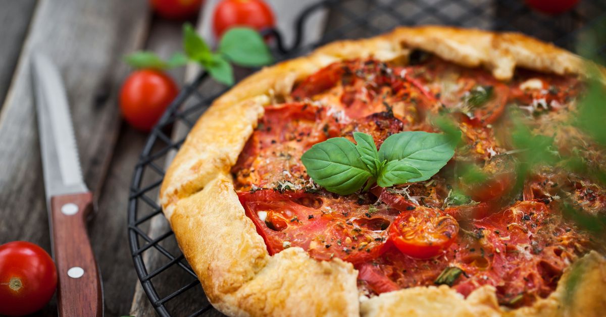 Tarte Aux Tomates Et à La Moutarde : Recette De Tarte Aux Tomates Et à ...