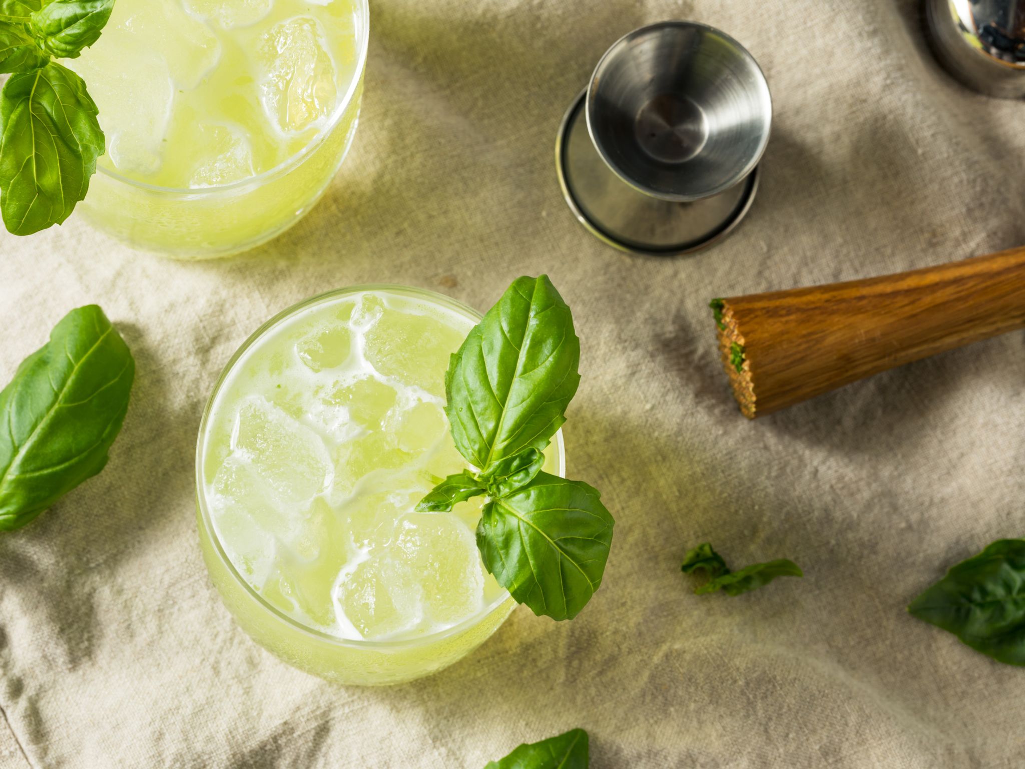 Gin Basil Smash Recette de Gin Basil Smash 1001Cocktails