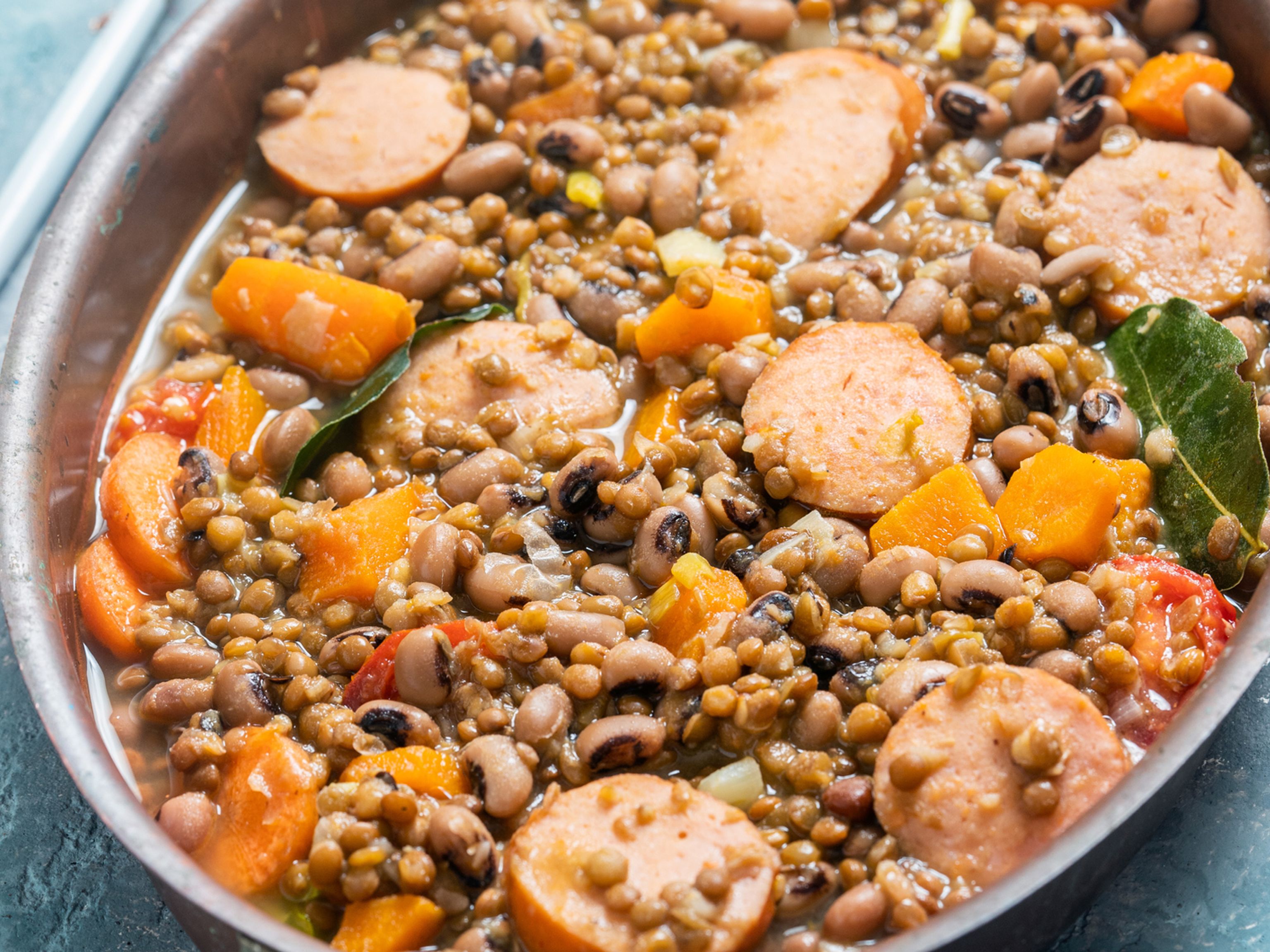 bonne potée de lentilles à la saucisse Recette de bonne potée de