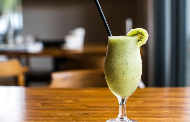 Cocktail de kiwi y arroz con leche