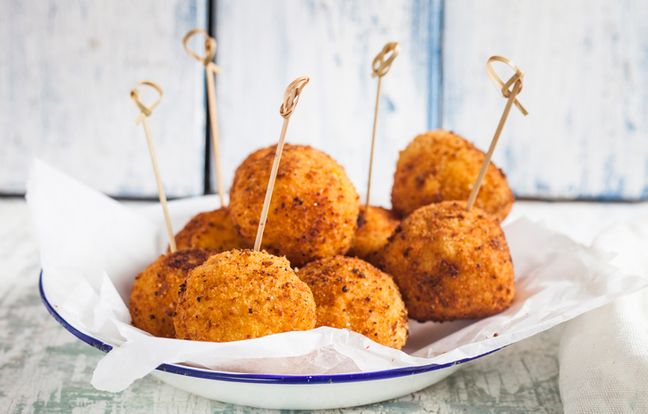 Bolitas de queso fresco