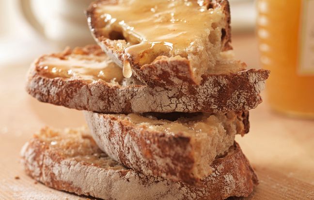 Panecillos de miel con queso fresco