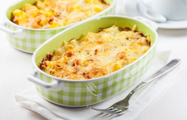 Macarrones gratinados