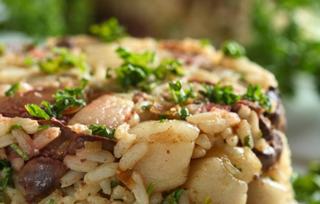 Risotto con foie