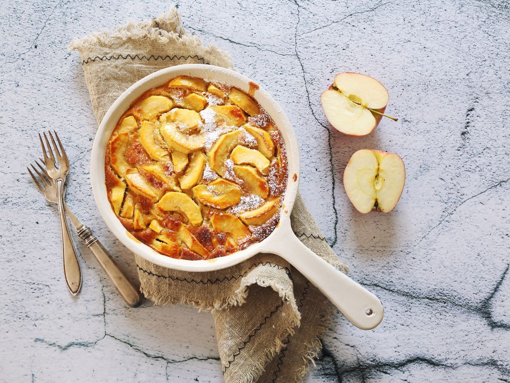 Clafoutis Aux Pommes Recette De Clafoutis Aux Pommes Marmiton