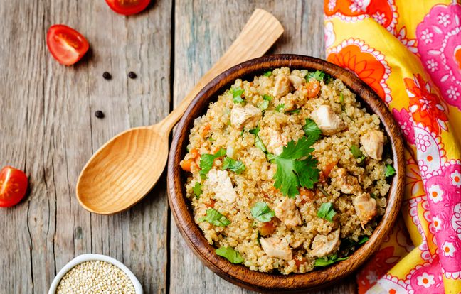 Pilaf de quinoa