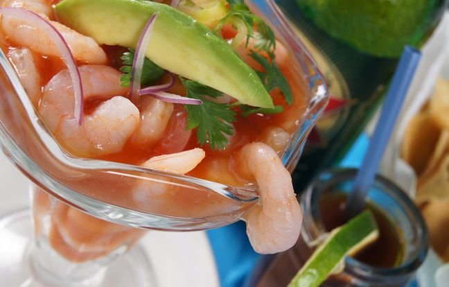 Coctél de gambas