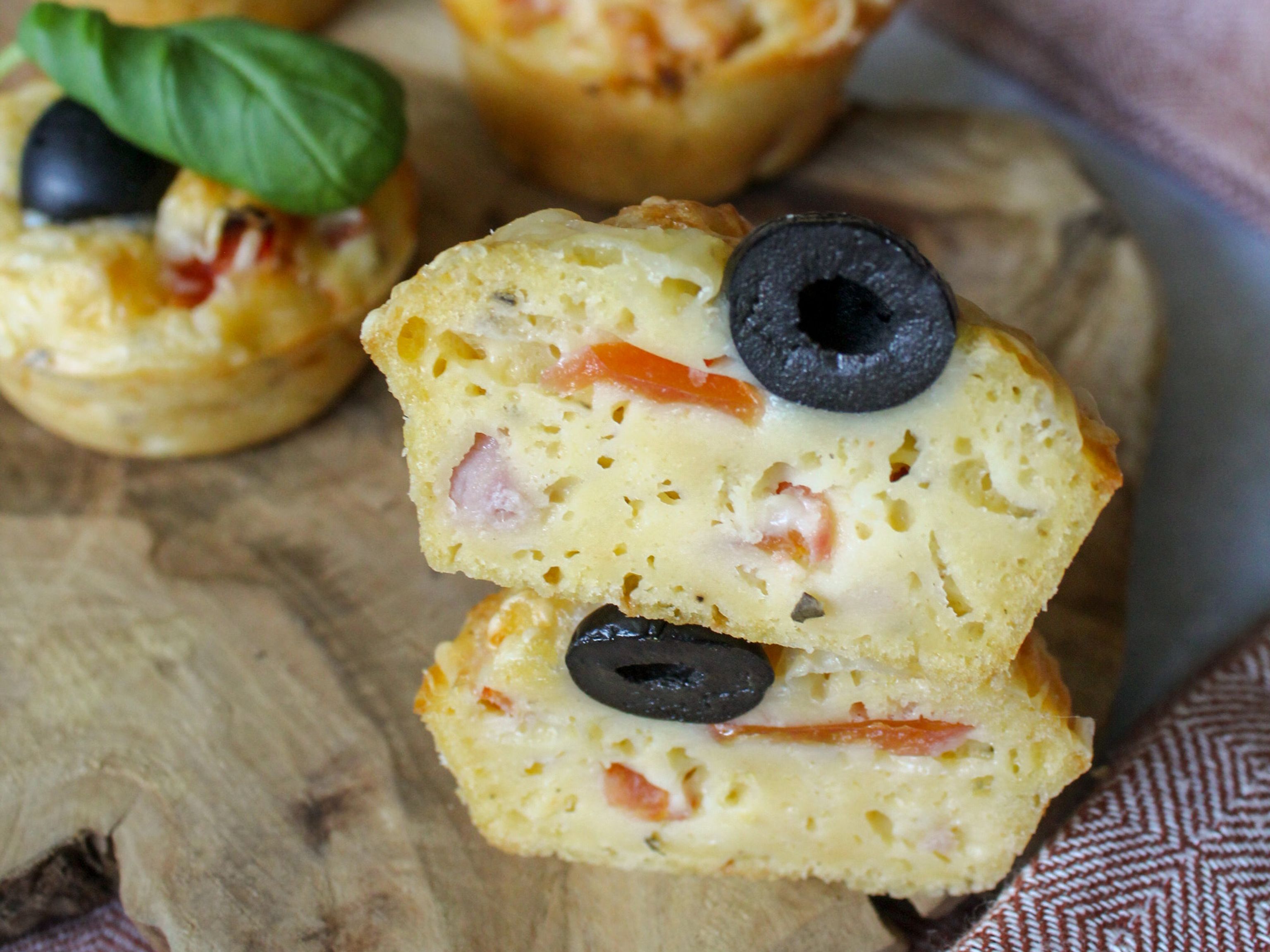 Muffins Pizzas Facile Recette De Muffins Pizzas Facile Marmiton 