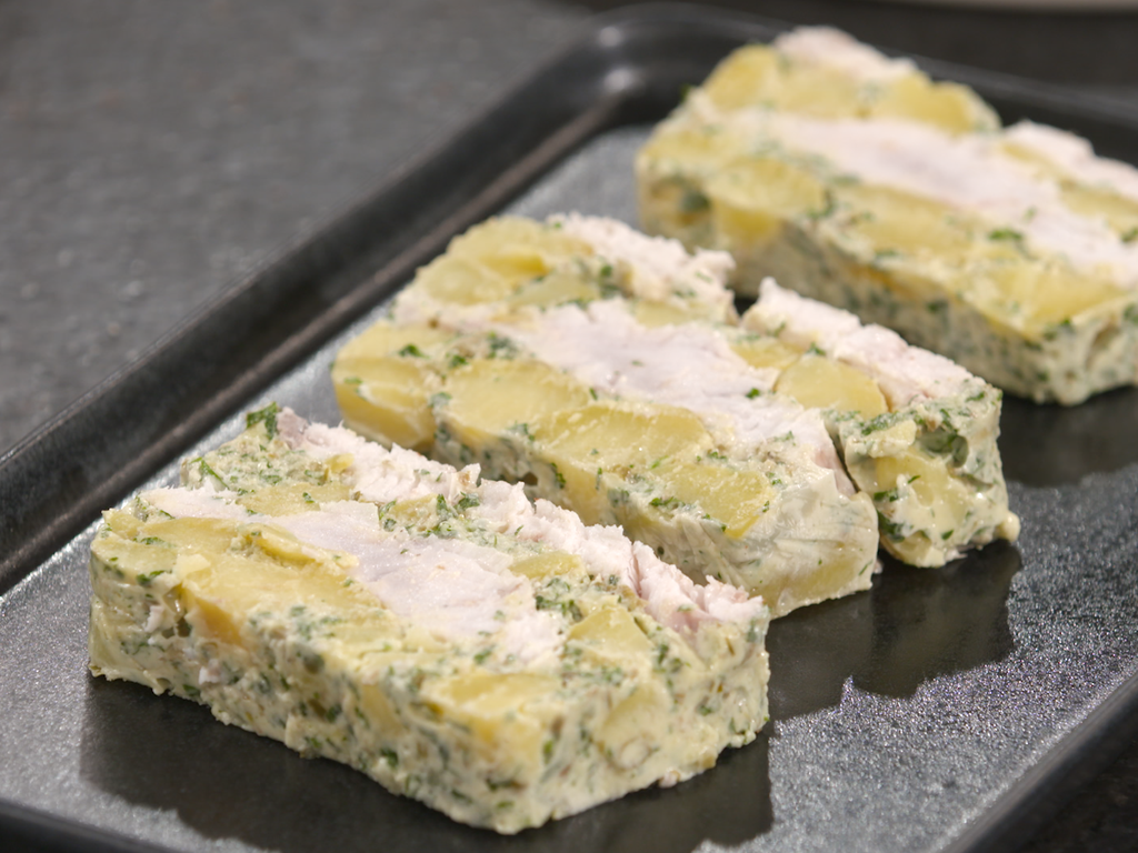 Terrine de sandre par Laurent Mariotte Recette de Terrine de sandre