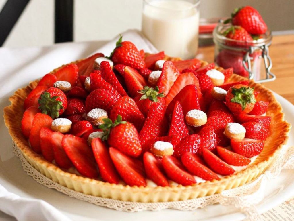 Tarte Aux Fraises Classique : Recette De Tarte Aux Fraises Classique