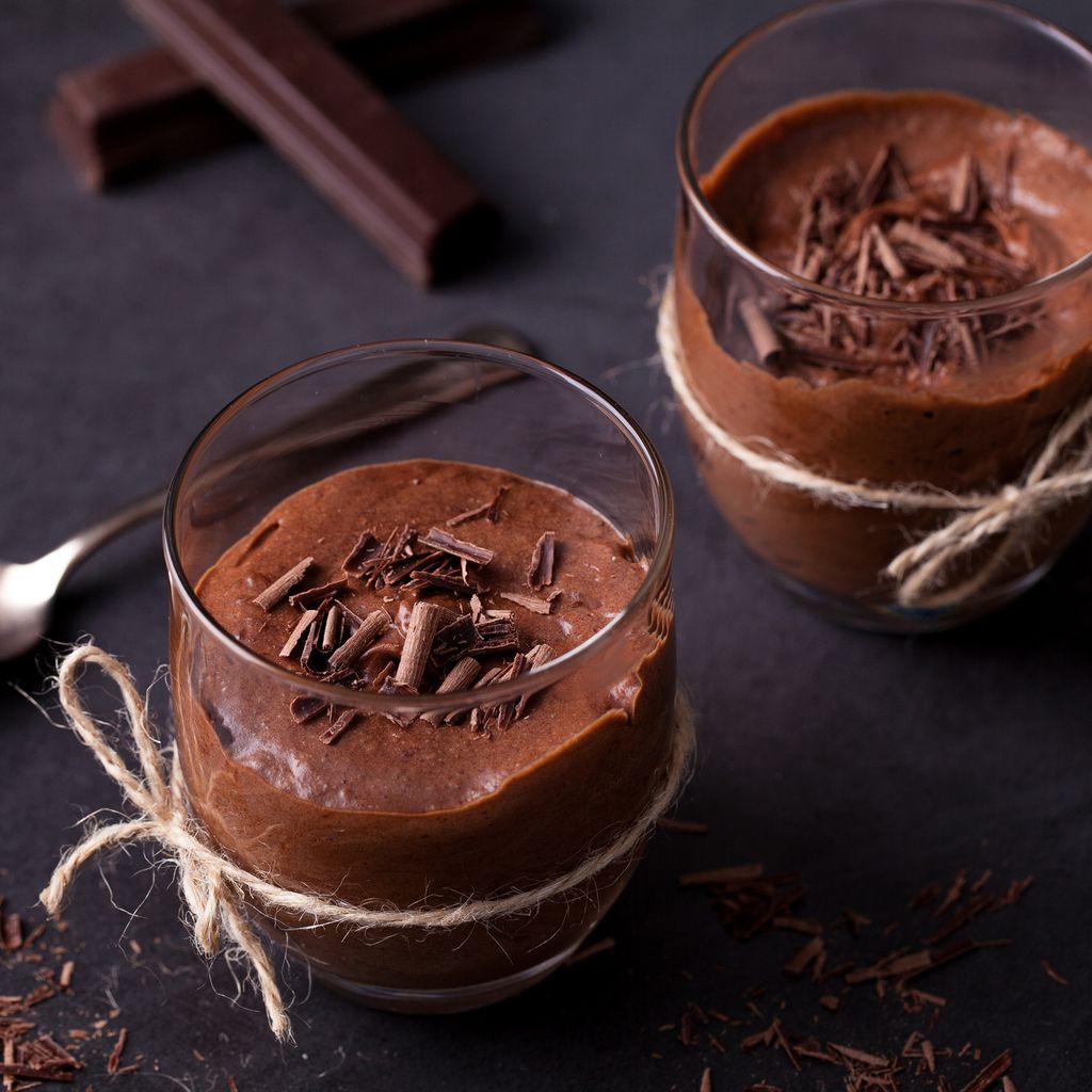 Mousse au Toblerone et au chocolat noir