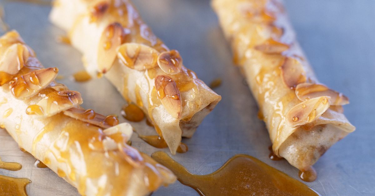 Cigares Aux Amandes Et Au Miel Recette De Cigares Aux Amandes Et Au Miel