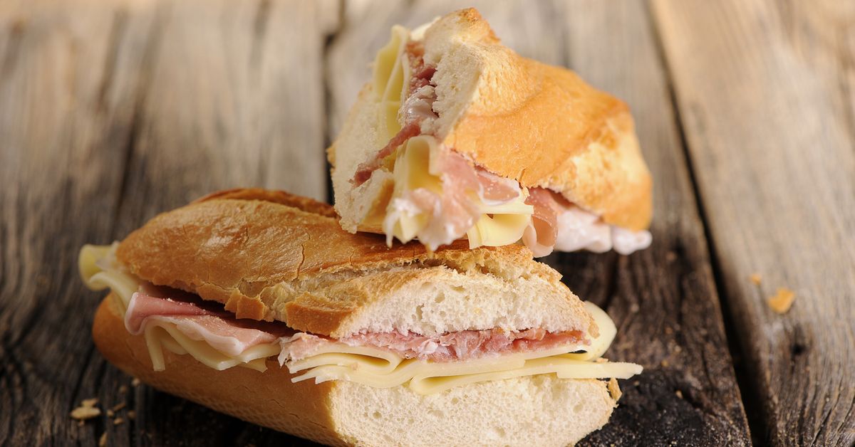 Sandwich jambon fromage du dimanche soir by Fred recette de Sandwich