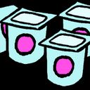 Pots de yaourts à remplir