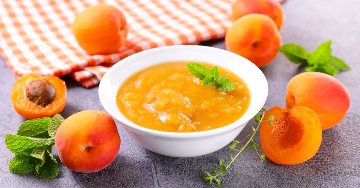 Compote abricots menthe recette de Compote abricots menthe