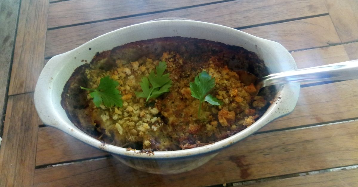 Gratin d'aubergines au fromage blanc et pesto recette de Gratin d'aubergines au fromage blanc