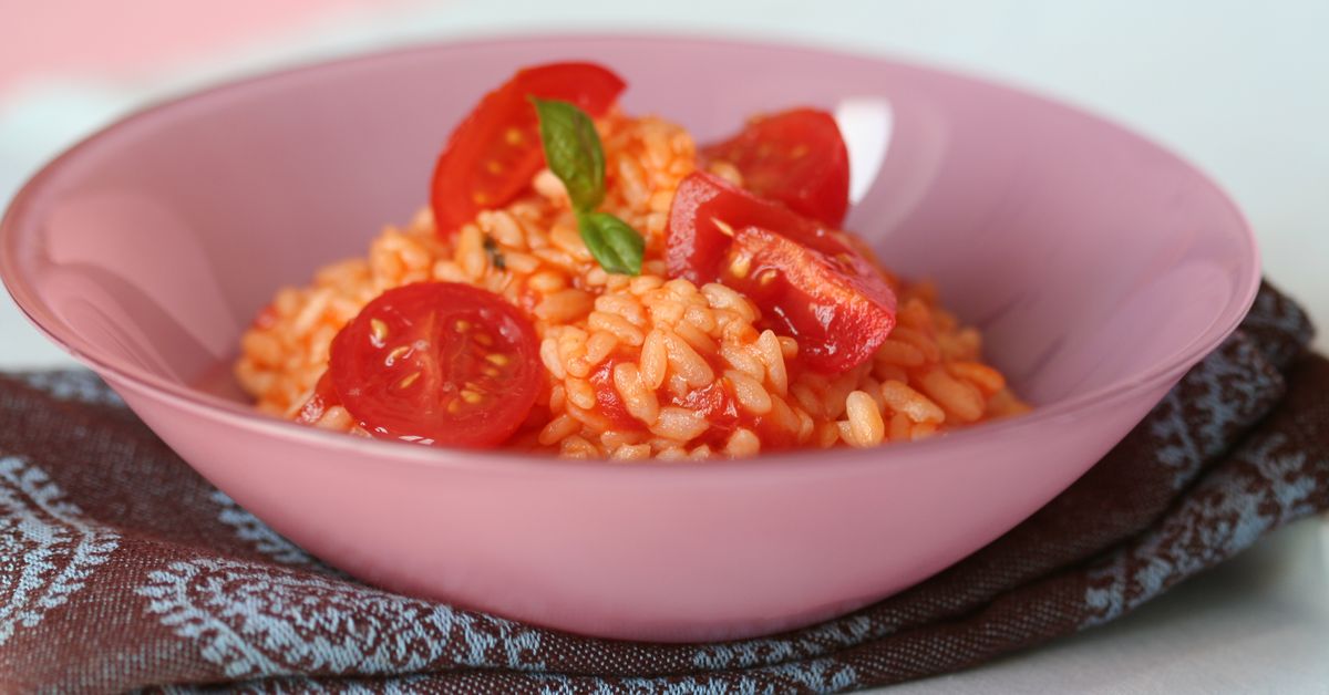 Risotto tomate et basilic recette de Risotto tomate et basilic