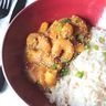 Curry de crevettes de Maumau