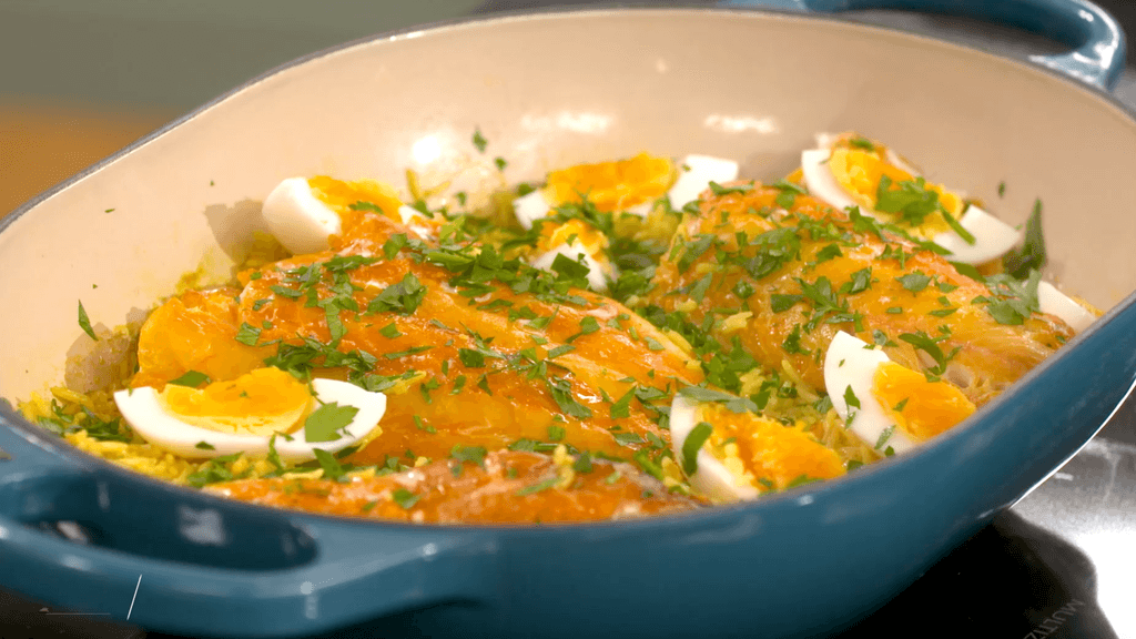 Riz au curry, haddock kedgeree par Laurent Mariotte