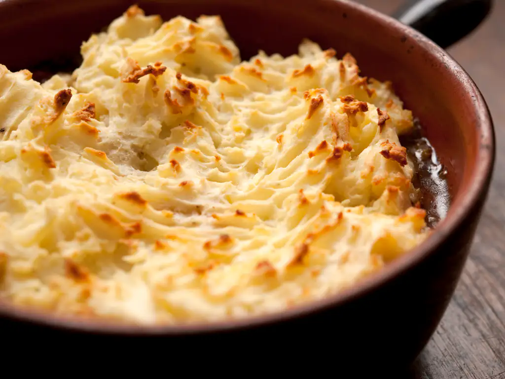 hachis parmentier au canard confit